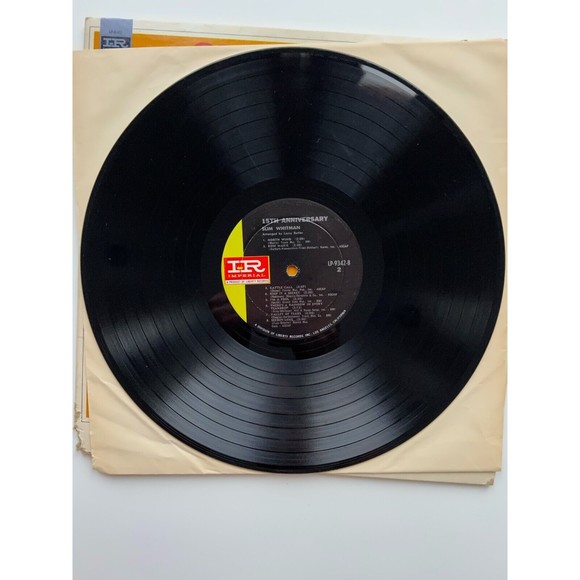 Slim Whitman 15th Anniversary Album / A Travelin' Man LP Imperial Records VG/VG+ - Picture 6 of 11